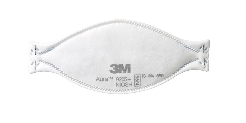 3M™ Aura™ Particulate Respirator 9205+, N95, 440/Case<span class=' ItemWarning' style='display:block;'>Item is usually in stock, but we&#39;ll be in touch if there&#39;s a problem<br /></span>