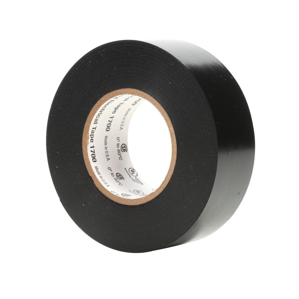 3M™ Temflex™ Vinyl Electrical Tape 1700, 99/Case, 1 in x 66 ft (25.4 mm x 20.1 m)<span class=' ItemWarning' style='display:block;'>Item is usually in stock, but we&#39;ll be in touch if there&#39;s a problem<br /></span>