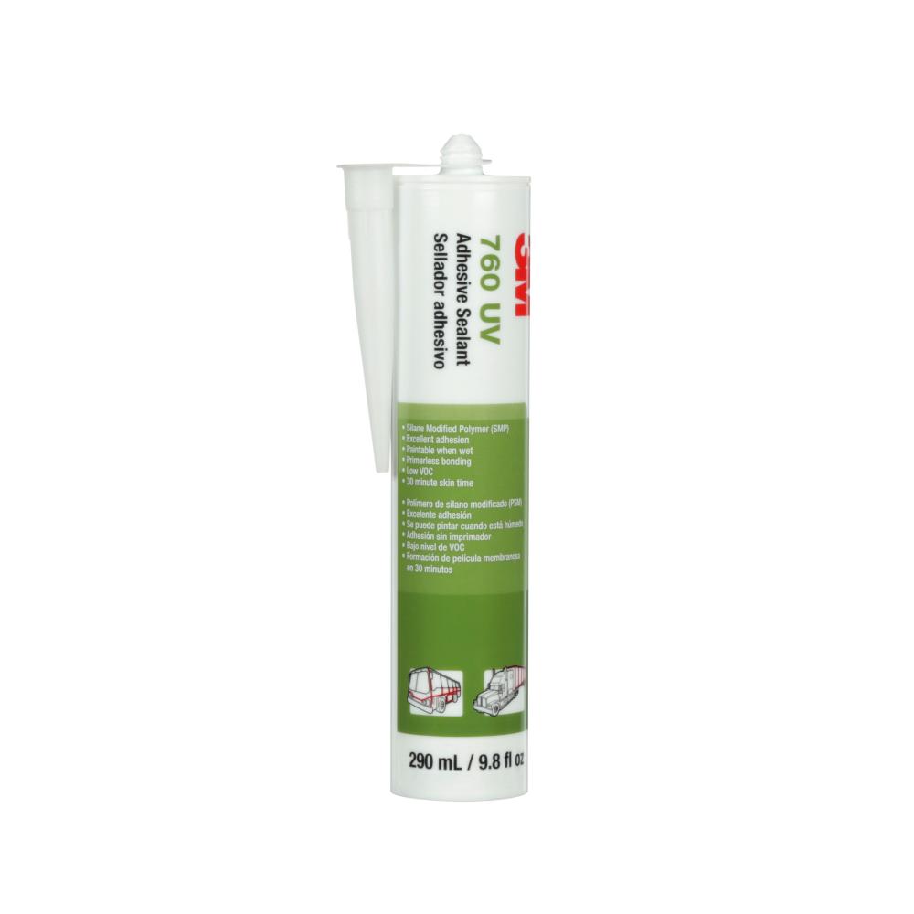 3M™ Adhesive Sealant 760 UV, Black, 290 mL, Cartridge, 12/Case<span class=' ItemWarning' style='display:block;'>Item is usually in stock, but we&#39;ll be in touch if there&#39;s a problem<br /></span>