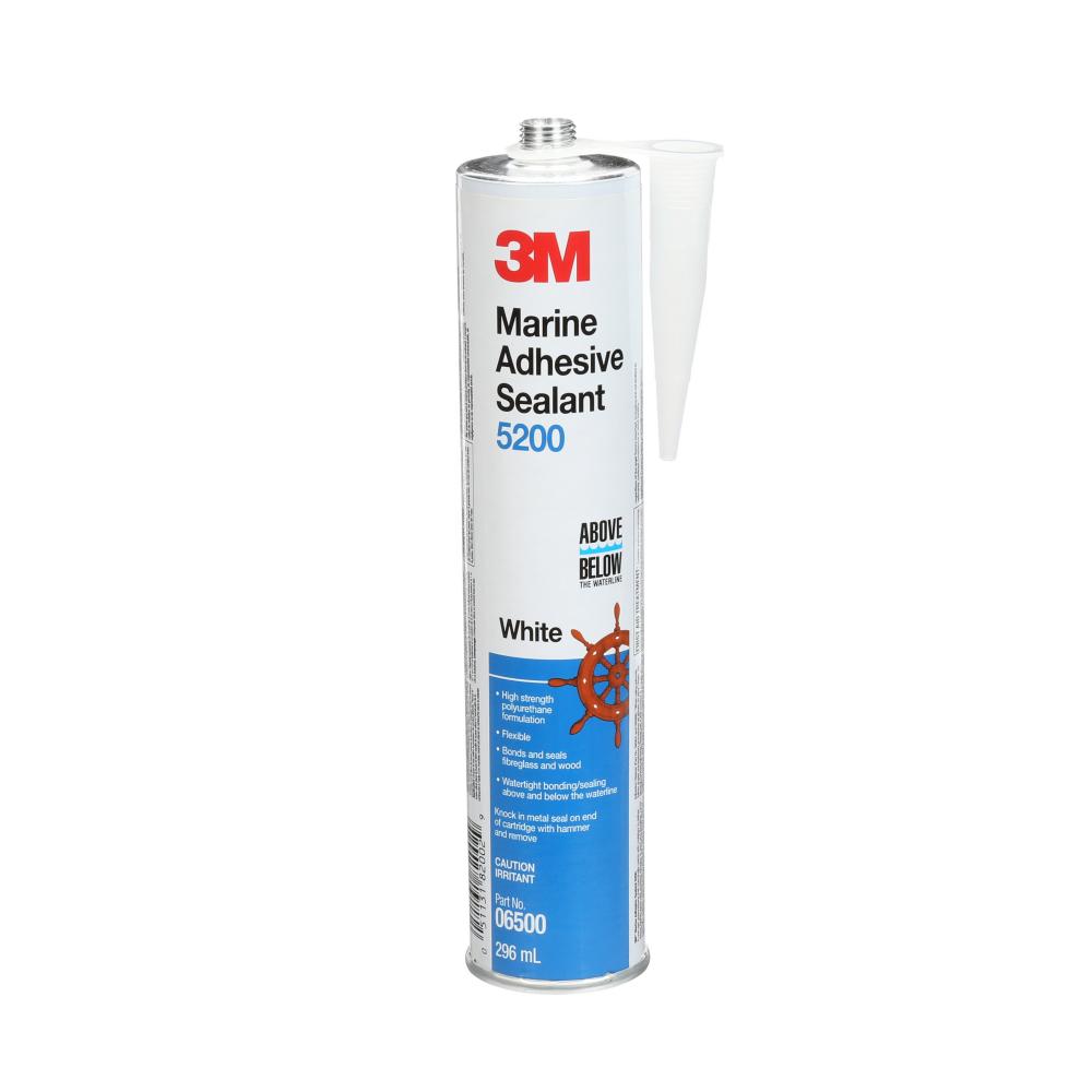 3M™ Marine Adhesive Sealant, 5200, white, 0.1 gal (378.54 mL), cartridge<span class=' ItemWarning' style='display:block;'>Item is usually in stock, but we&#39;ll be in touch if there&#39;s a problem<br /></span>
