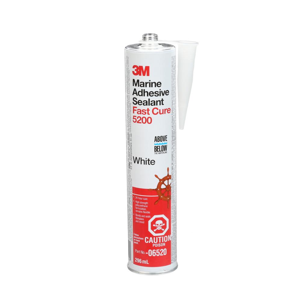 3M™ Marine Adhesive Sealant, 5200, white, 10 fl oz (295 mL), cartridge<span class=' ItemWarning' style='display:block;'>Item is usually in stock, but we&#39;ll be in touch if there&#39;s a problem<br /></span>