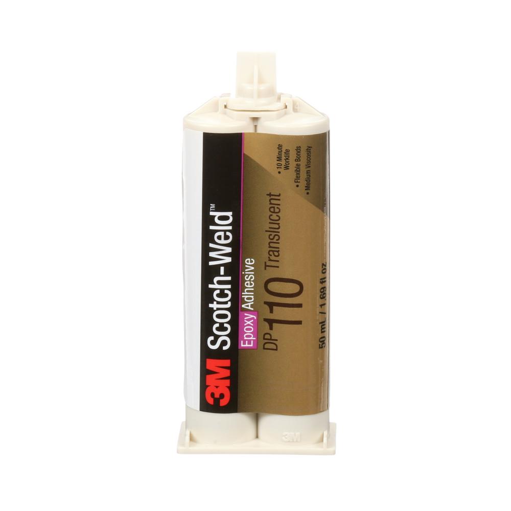 3M™ Scotch-Weld™ Epoxy Adhesive, DP110, translucent, 1.71 fl. oz. (48.5 ml)<span class=' ItemWarning' style='display:block;'>Item is usually in stock, but we&#39;ll be in touch if there&#39;s a problem<br /></span>