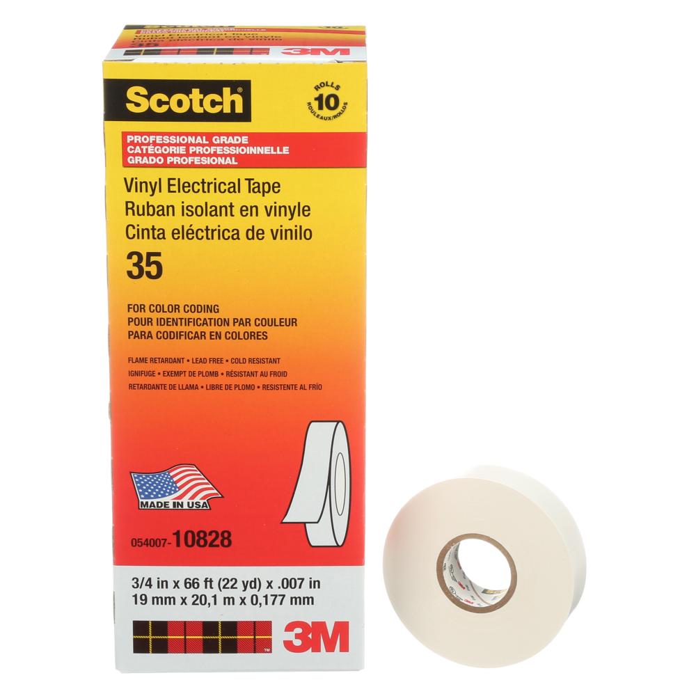 Scotch® Vinyl Electrical Colour Coding Tape<span class=' ItemWarning' style='display:block;'>Item is usually in stock, but we&#39;ll be in touch if there&#39;s a problem<br /></span>