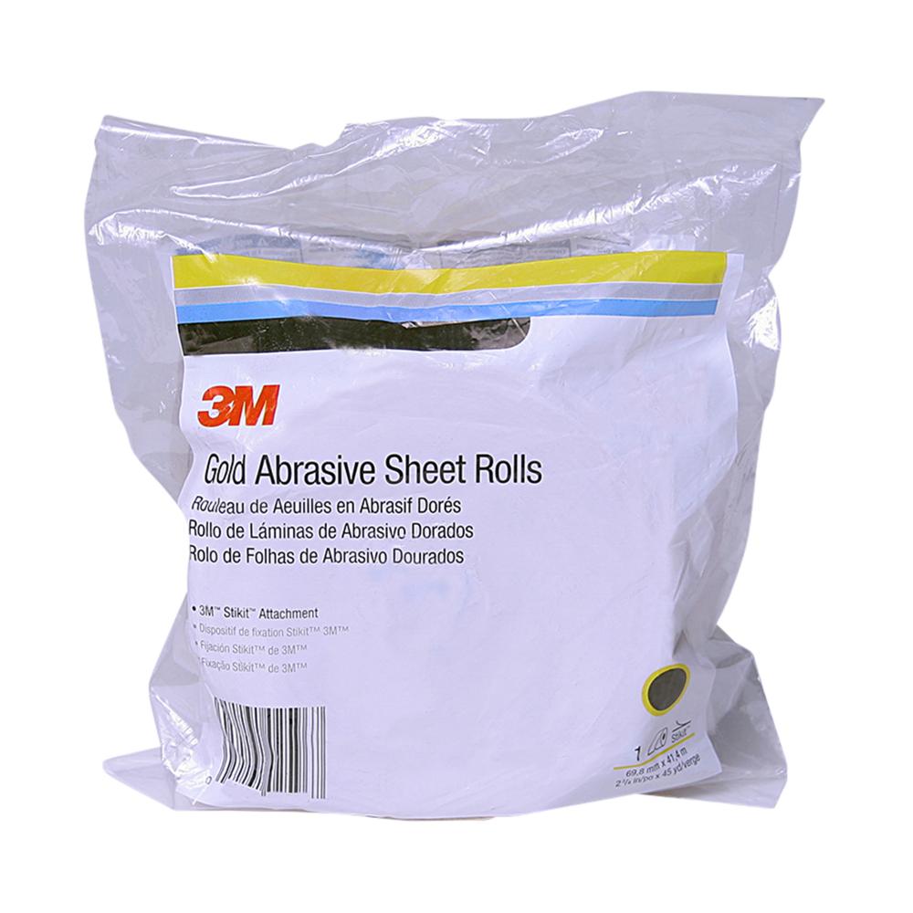 3M™ Stikit™ Gold Abrasive Sheet Roll<span class=' ItemWarning' style='display:block;'>Item is usually in stock, but we&#39;ll be in touch if there&#39;s a problem<br /></span>