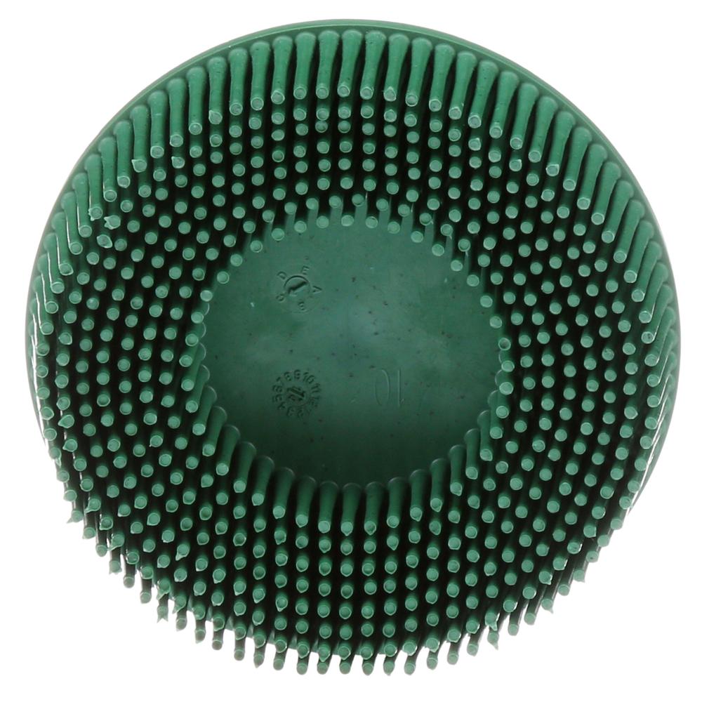 Scotch-Brite™ Roloc™ Bristle Disc, 50, 3 in x 5/8 in (7.62 cm x 1.59 cm)<span class=' ItemWarning' style='display:block;'>Item is usually in stock, but we&#39;ll be in touch if there&#39;s a problem<br /></span>