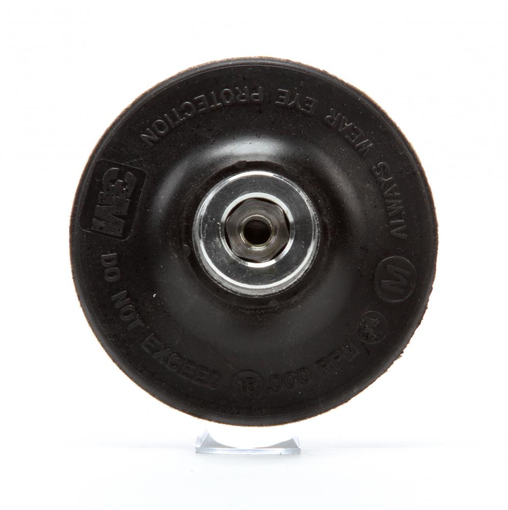 3M™ Roloc™ Disc Pad, 45092, TR, black, 3 in (76.2 mm), medium<span class=' ItemWarning' style='display:block;'>Item is usually in stock, but we&#39;ll be in touch if there&#39;s a problem<br /></span>