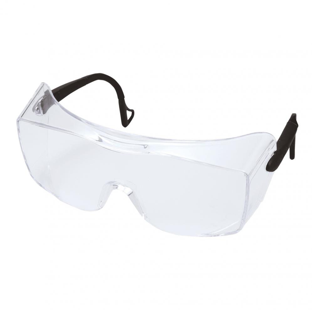 3M™ OX Safety Eyewear, 12166, clear lens, black frame, secure grip<span class=' ItemWarning' style='display:block;'>Item is usually in stock, but we&#39;ll be in touch if there&#39;s a problem<br /></span>