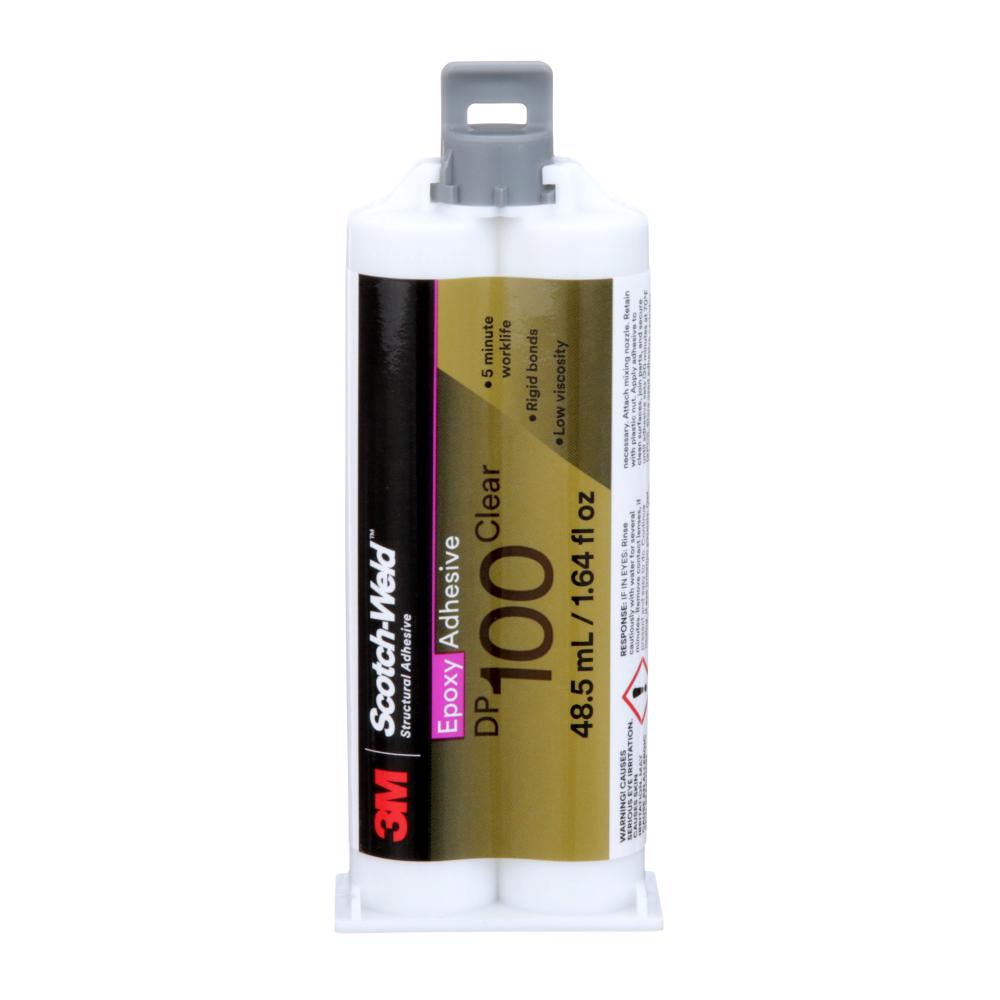 3M™ Scotch-Weld™ Epoxy Adhesive, DP100, clear, 1.71 fl. oz. (48.5 ml)<span class=' ItemWarning' style='display:block;'>Item is usually in stock, but we&#39;ll be in touch if there&#39;s a problem<br /></span>