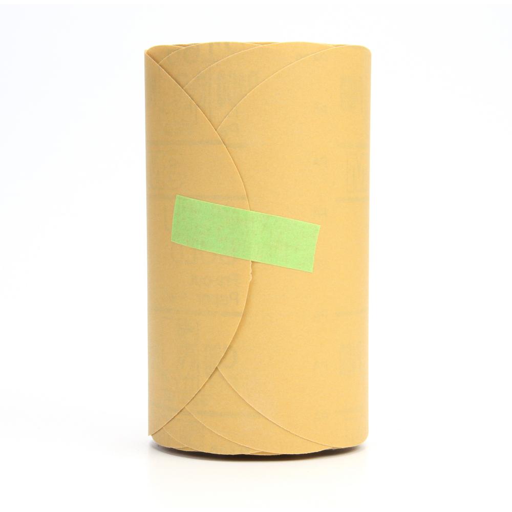 3M™ Stikit™ Gold Disc Roll, 216U, 01434, P400, A-weight, 6 in (15.24 cm)<span class=' ItemWarning' style='display:block;'>Item is usually in stock, but we&#39;ll be in touch if there&#39;s a problem<br /></span>