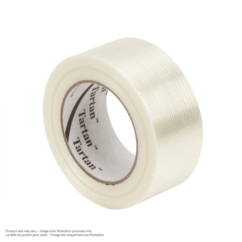 3M™ Tartan™ Filament Tape, 8934, clear, 1.88 in x 60.14 yd (48 mm x 55 m)<span class=' ItemWarning' style='display:block;'>Item is usually in stock, but we&#39;ll be in touch if there&#39;s a problem<br /></span>