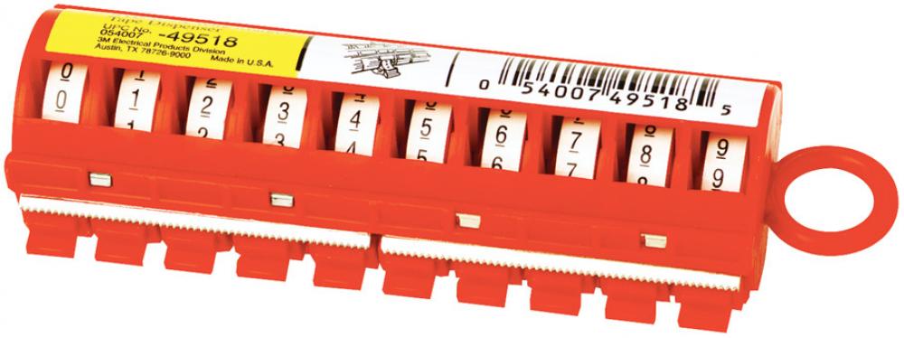 3M™ ScotchCode™ Wire Marker Tape Dispenser, STD-0-9X, filled<span class=' ItemWarning' style='display:block;'>Item is usually in stock, but we&#39;ll be in touch if there&#39;s a problem<br /></span>