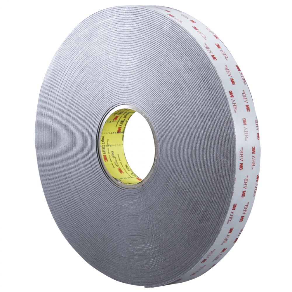 3M™ VHB™ Tape, 5962, black, 1.0 in x 36.0 yd x 62.0 mil (2.5 cm x 32.9 m x 1.6 mm)<span class=' ItemWarning' style='display:block;'>Item is usually in stock, but we&#39;ll be in touch if there&#39;s a problem<br /></span>