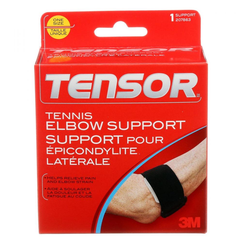 Tensorâ„¢ Tennis Elbow Brace, black, one size<span class='Notice ItemWarning' style='display:block;'>Item has been discontinued<br /></span>