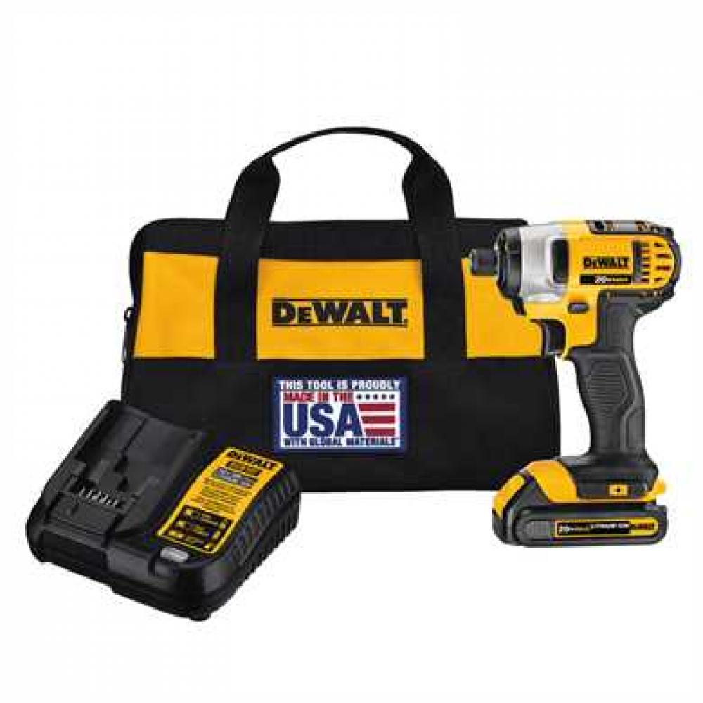 20V MAX* 1/4&#34; Impact Driver Kit<span class=' ItemWarning' style='display:block;'>Item is usually in stock, but we&#39;ll be in touch if there&#39;s a problem<br /></span>