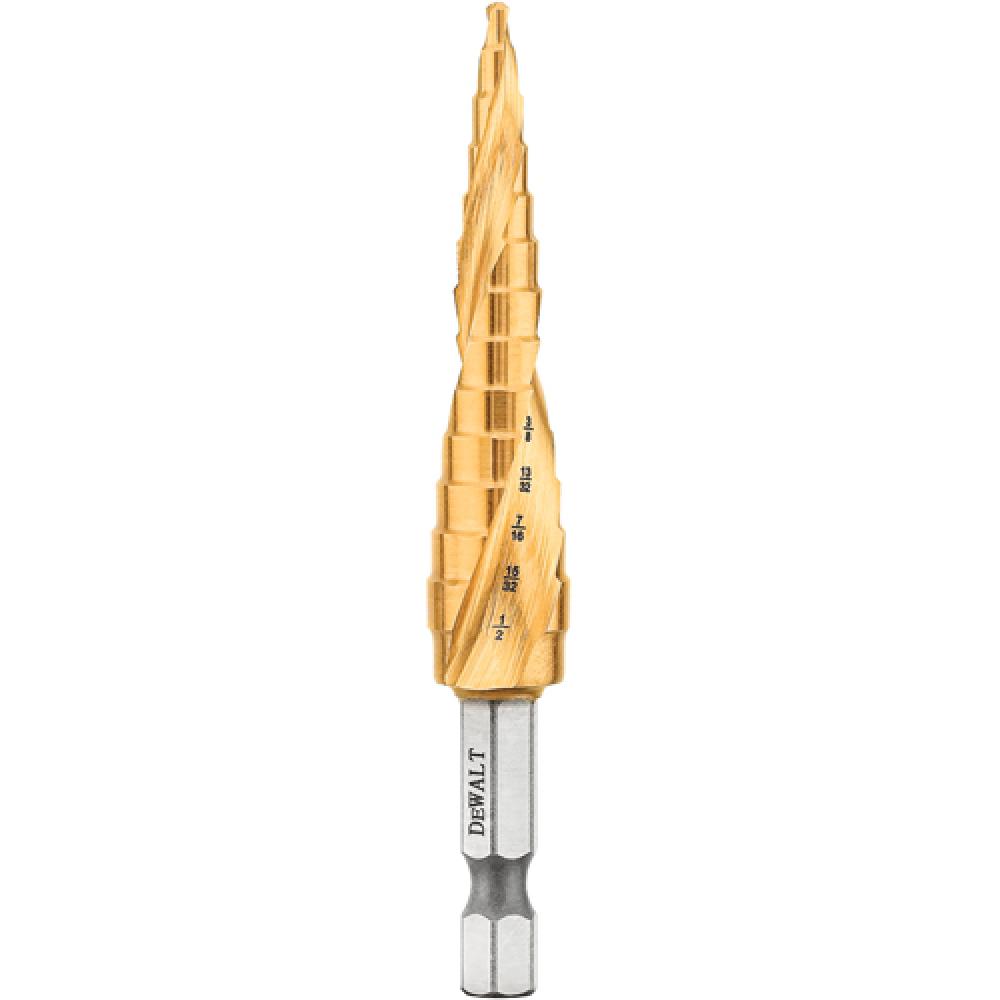 1/8&#34; - 1/2&#34; IMPACT READY(R) Step Drill Bit<span class=' ItemWarning' style='display:block;'>Item is usually in stock, but we&#39;ll be in touch if there&#39;s a problem<br /></span>