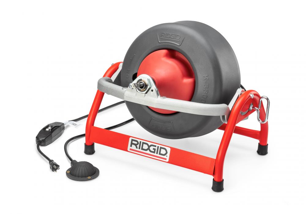 K-3800 Machine with Std. Equip: C-32, 3/8&#34; x 75&#39; (10 mm x 22.8.2 m) Cable, T-202 Bulb Auger,<span class=' ItemWarning' style='display:block;'>Item is usually in stock, but we&#39;ll be in touch if there&#39;s a problem<br /></span>