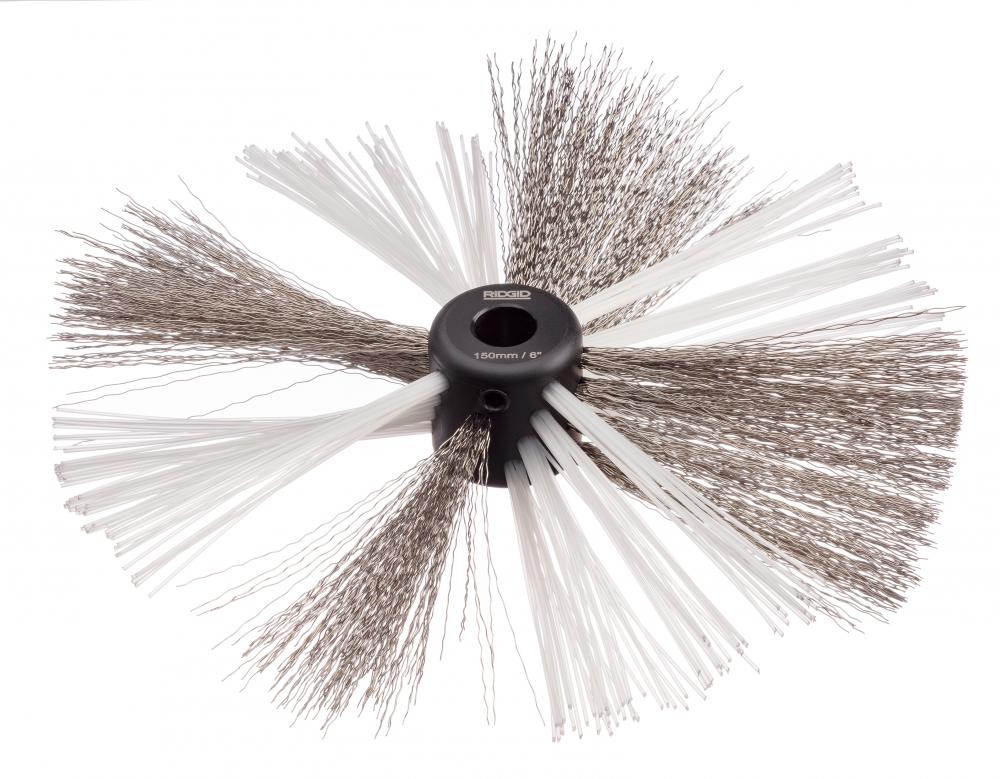 6&#34; (155mm) nylon/steel brush for 3/8&#34; (10mm) cable with nylon and steel strings<span class=' ItemWarning' style='display:block;'>Item is usually in stock, but we&#39;ll be in touch if there&#39;s a problem<br /></span>