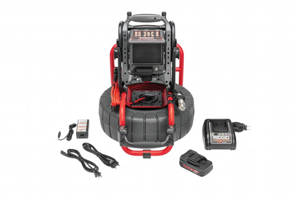 SeeSnake® Compact2 System, includes CS6x VERSA Digital Recording Monitor, 18V Battery and Charger<span class=' ItemWarning' style='display:block;'>Item is usually in stock, but we&#39;ll be in touch if there&#39;s a problem<br /></span>