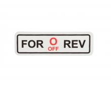 RIDGID Tool Company 23687 - FOR/REV Label