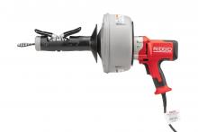 RIDGID Tool Company 36023 - K-45 Machine with: - C-1lC, 5/16" x 25' (8 mm x 7.6 m) Inner Core Cable with Inner Drum - C-