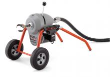 RIDGID Tool Company 23717 - K-1500B Machine with A-1 Mitt, A-12 Pin Key, and Rear Guide Hose, Plus: Seven Sections 11/4" (32