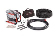 RIDGID Tool Company 66497 - K-60SP Machine with A-1 Operator’s Mitt, A-12 Pin Key, and Rear Guide Hose, plus: A-61 Tool Kit and 