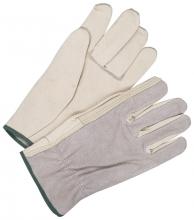 Bob Dale Gloves & Imports Ltd 20-1-1592-10 - Grain Cowhide Driver Split Back Straight Thumb