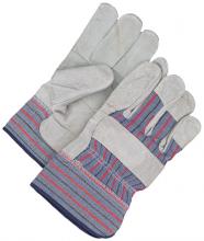 Bob Dale Gloves & Imports Ltd 30-1-411PP - Fitter Glove Split Cowhide Patch Palm Economy