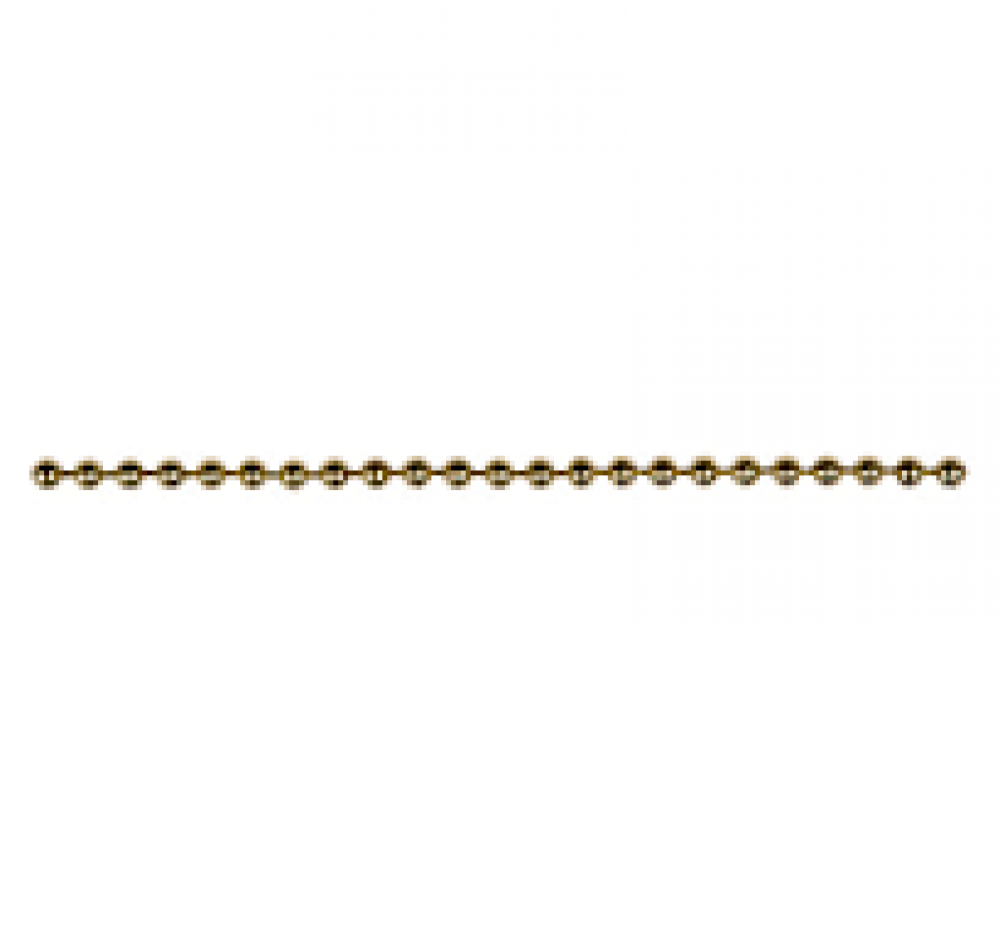 BEAD CHAIN STEEL NICKEL PLATED #10 X 100&#39;<span class=' ItemWarning' style='display:block;'>Item is usually in stock, but we&#39;ll be in touch if there&#39;s a problem<br /></span>