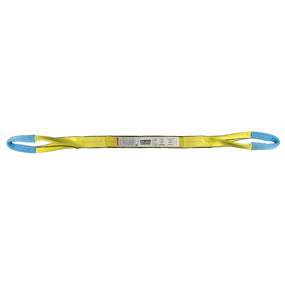 YELLOW POLYESTER SLING T3 2PL 2&#34;X4&#39; BLUE EYES<span class=' ItemWarning' style='display:block;'>Item is usually in stock, but we&#39;ll be in touch if there&#39;s a problem<br /></span>