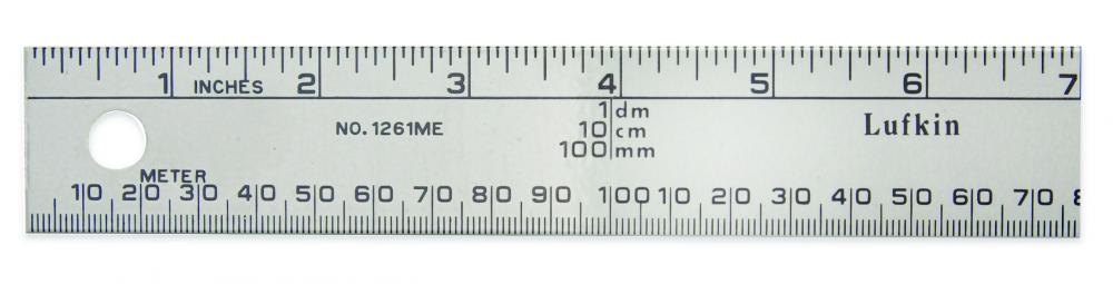 RULE ALUM METER STICK   1261ME<span class='Notice ItemWarning' style='display:block;'>Item has been discontinued<br /></span>