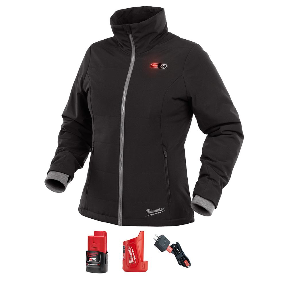 Women&#39;s Heated Jacket Kit L-Black<span class='Notice ItemWarning' style='display:block;'>Item has been discontinued<br /></span>