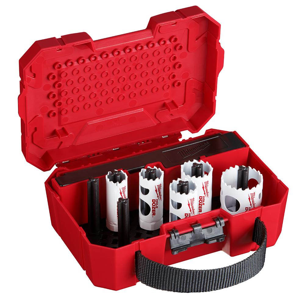 HOLE DOZER™ General-Purpose Hole Saw Kit - 9PC<span class=' ItemWarning' style='display:block;'>Item is usually in stock, but we&#39;ll be in touch if there&#39;s a problem<br /></span>