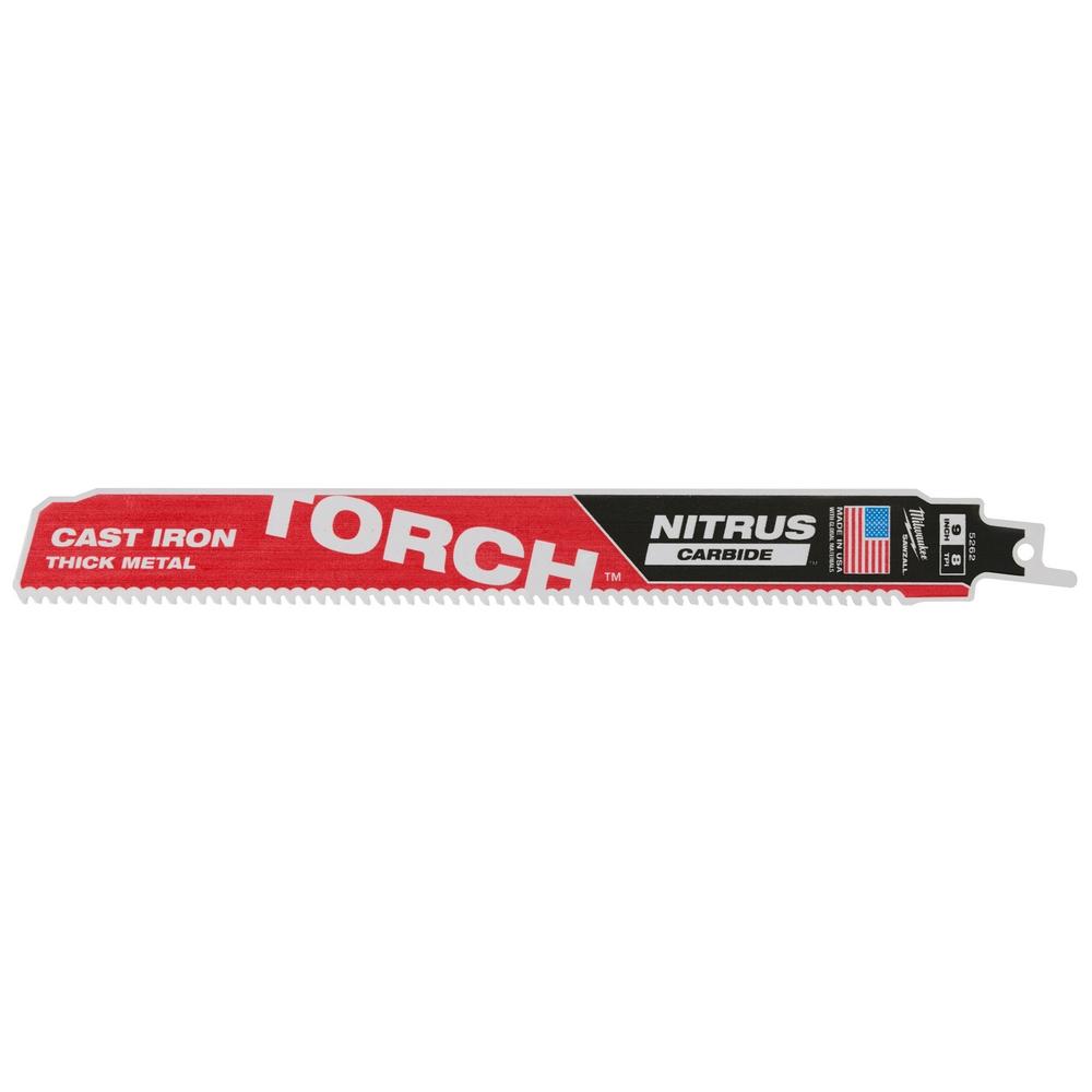 9&#34; 7TPI The TORCH™ for CAST IRON with NITRUS CARBIDE™ 1PK<span class=' ItemWarning' style='display:block;'>Item is usually in stock, but we&#39;ll be in touch if there&#39;s a problem<br /></span>