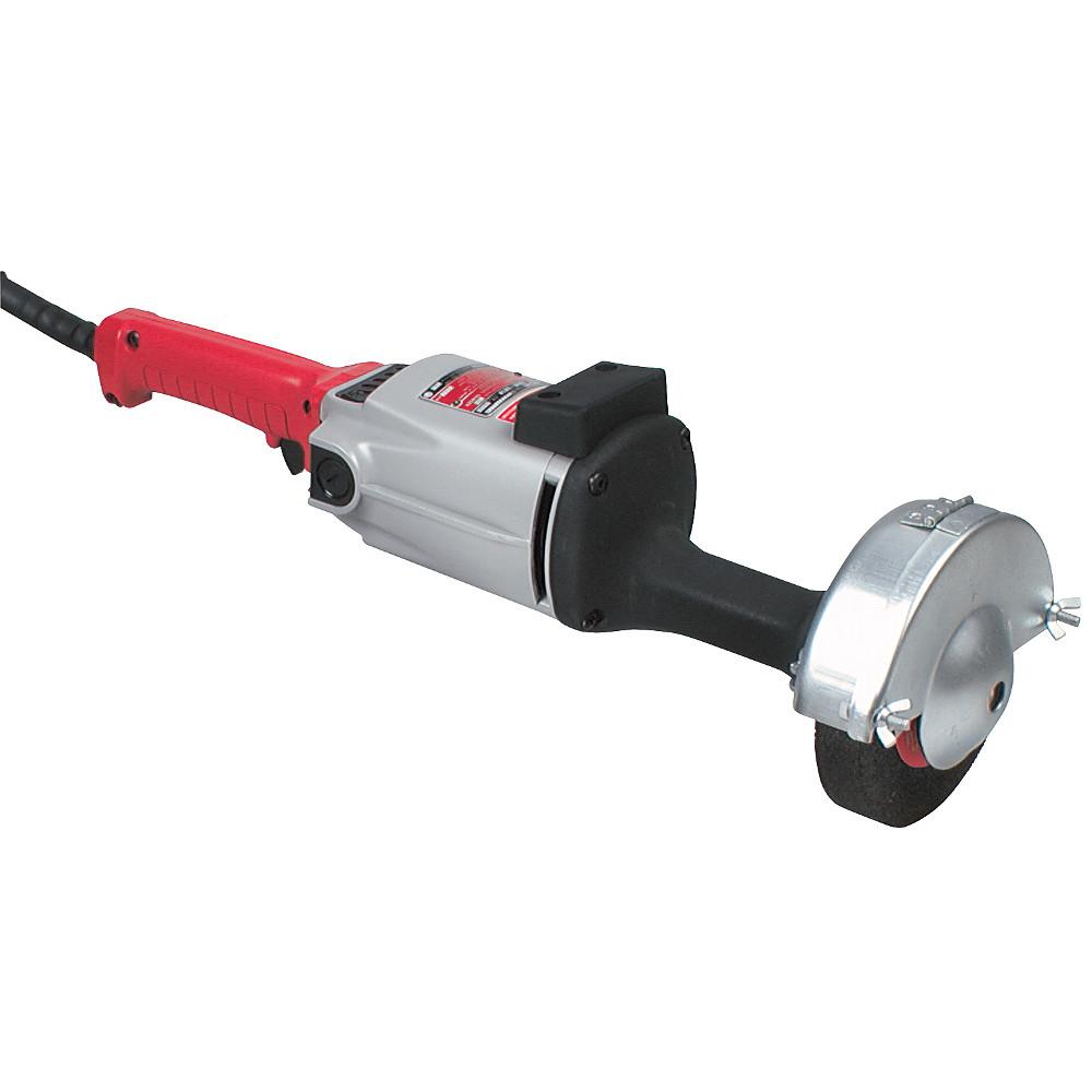 6 in. Diameter 15 Amp 120 V 6700 RPM 5/8 - 11 Spindle Trigger Switch Straight Grinder<span class='Notice ItemWarning' style='display:block;'>Item has been discontinued<br /></span>
