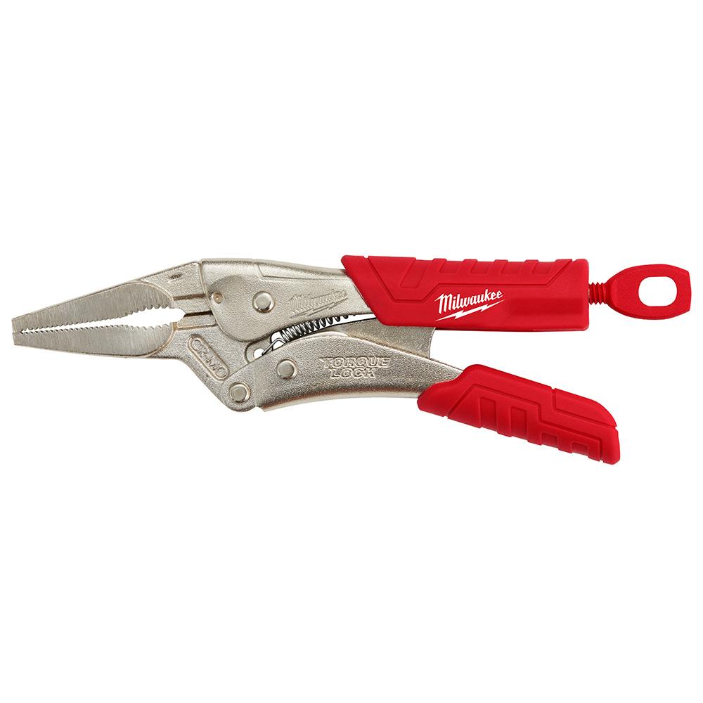 6 in. TORQUE LOCK™ Long Nose Locking Pliers With Grip<span class=' ItemWarning' style='display:block;'>Item is usually in stock, but we&#39;ll be in touch if there&#39;s a problem<br /></span>