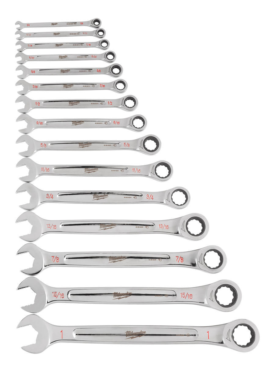 15 Pc Wrench Set - SAE<span class=' ItemWarning' style='display:block;'>Item is usually in stock, but we&#39;ll be in touch if there&#39;s a problem<br /></span>