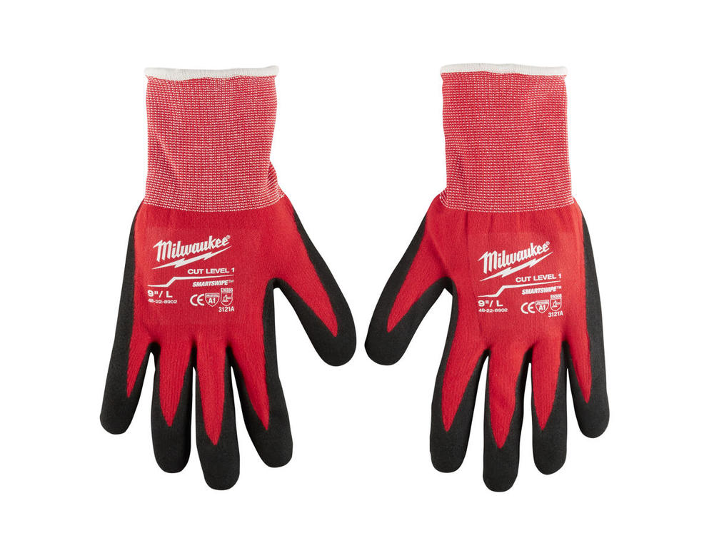 12 Pk Cut 1 Dipped Gloves - L<span class=' ItemWarning' style='display:block;'>Item is usually in stock, but we&#39;ll be in touch if there&#39;s a problem<br /></span>