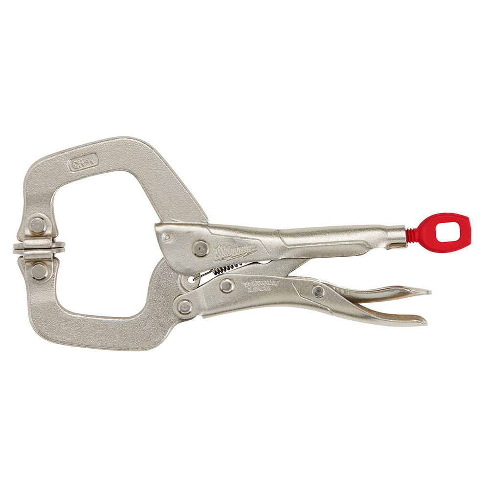 6 Inch C-Clamp w/Swivel Jaws<span class=' ItemWarning' style='display:block;'>Item is usually in stock, but we&#39;ll be in touch if there&#39;s a problem<br /></span>