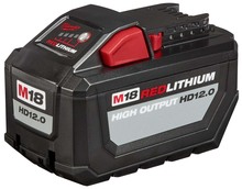 Milwaukee 48-11-1812 - M18™ REDLITHIUM™ HIGH OUTPUT™ HD 12.0Ah Battery Pack