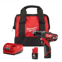 Milwaukee 2407-22 - M12™ 3/8 in. Drill/Driver Kit