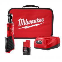 Milwaukee 2457-21 - M12™ Cordless 3/8 in. Ratchet Kit