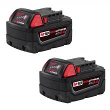 Milwaukee 48-11-1852 - M18™ REDLITHIUM™ XC 5.0Ah Extended Capacity Battery Pack (2 Piece)