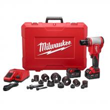 Milwaukee 2676-22 - M18™ FORCE LOGIC™ 10-Ton Knockout Tool 1/2 in. to 2 in. Kit