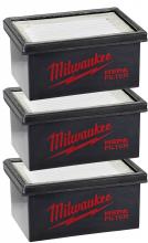 Milwaukee 49-90-2306 - M12 HAMMERVAC 3 pack Filters