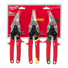 Milwaukee 48-22-4533 - Snips Set (3-Piece)