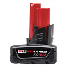 Milwaukee 48-11-2460 - M12™ REDLITHIUM™ XC 6.0Ah Extended Capacity Battery Pack