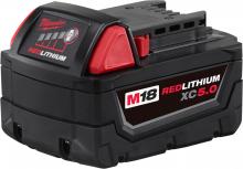 Milwaukee 48-11-1851 - M18™ REDLITHIUM™ XC 5.0Ah Extended Capacity Battery Pack 10PK