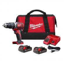 Milwaukee 2607-22CT - M18™ Compact 1/2 in. Hammer Drill/Driver Kit w/ Compact Batteries