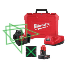 Milwaukee 3632-21 - M12 Green 3 Plane Laser Kit